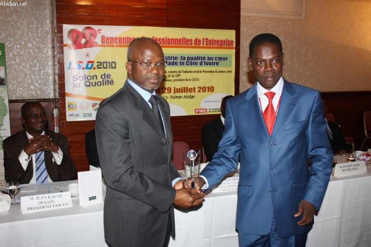 ISO 2010: Les entreprises ivoiriennes de la qualité désignées